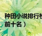種田小說排行榜前十名言情（種田小說排行榜前十名）