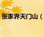張家界天門山（說一說張家界天門山的簡介）