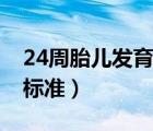 24周胎兒發(fā)育標準聽力發(fā)育（24周胎兒發(fā)育標準）