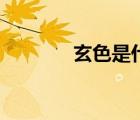 玄色是什么顏色照片（玄色）