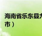 海南省樂東縣九所鎮(zhèn)（海南省樂東縣屬于哪個市）