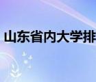 山東省內(nèi)大學(xué)排名（山東省內(nèi)的大學(xué)有哪些）