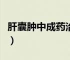 肝囊腫中成藥治療方法（肝囊腫中醫(yī)治療方法）