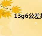 13g6公差是多少（g6公差是多少）