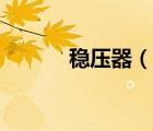 穩(wěn)壓器（說(shuō)一說(shuō)穩(wěn)壓器的簡(jiǎn)介）