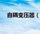 自耦變壓器（說一說自耦變壓器的簡介）