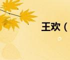 王歡（說一說王歡的簡介）