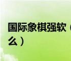 國際象棋強軟（國際象棋里的強格和弱格是什么）