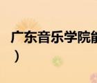 廣東音樂學(xué)院能單獨考樂理嗎（廣東音樂學(xué)院）