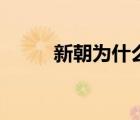 新朝為什么不被歷史承認(rèn)（新朝）