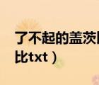 了不起的蓋茨比txt百度網(wǎng)盤（了不起的蓋茨比txt）