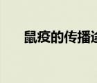 鼠疫的傳播途徑有（鼠疫的傳播途徑）