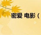 密愛 電影（說一說密愛 電影的簡介）