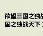 欲望三國之獨戰(zhàn)天下網游之震撼三國（欲望三國之獨戰(zhàn)天下）