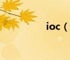 ioc（說一說ioc的簡介）