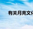 有關(guān)月亮文化的材料（月亮文化資料）
