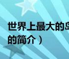 世界上最大的島嶼（說一說世界上最大的島嶼的簡介）