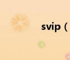 svip（說(shuō)一說(shuō)svip的簡(jiǎn)介）