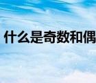 什么是奇數(shù)和偶數(shù)視頻（什么是奇數(shù)和偶數(shù)）