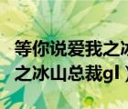 等你說(shuō)愛(ài)我之冰山總裁全網(wǎng)閱讀（等你說(shuō)愛(ài)我之冰山總裁gl）