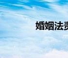 婚姻法責(zé)任（婚姻責(zé)任義務(wù)）