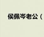 侯佩岑老公（說(shuō)一說(shuō)侯佩岑老公的簡(jiǎn)介）