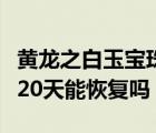 黃龍之白玉寶珠多少天能做出來（做完雙眼皮20天能恢復(fù)嗎）