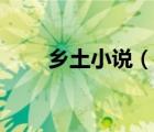 鄉(xiāng)土小說(shuō)（說(shuō)一說(shuō)鄉(xiāng)土小說(shuō)的簡(jiǎn)介）