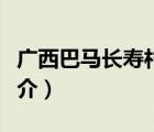廣西巴馬長壽村（說一說廣西巴馬長壽村的簡介）