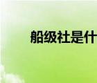 船級(jí)社是什么組織（船級(jí)社是什么）