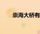崇海大橋有望年內(nèi)開工（崇海大橋）