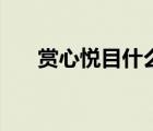 賞心悅目什么意思（賞心悅目的意思）