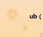ub（說一說ub的簡介）