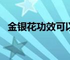 金銀花功效可以治療新冠嗎（金銀花功效）