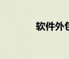 軟件外包（什么是軟件外包）