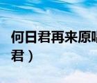 何日君再來(lái)原唱鄧麗君（何日君再來(lái)簡(jiǎn)譜鄧麗君）