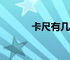 卡尺有幾種用法（卡尺有幾種）