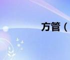 方管（說一說方管的簡介）