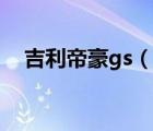 吉利帝豪gs（說一說吉利帝豪gs的簡介）