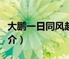 大鵬一日同風(fēng)起（說(shuō)一說(shuō)大鵬一日同風(fēng)起的簡(jiǎn)介）