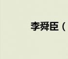 李舜臣（說一說李舜臣的簡介）
