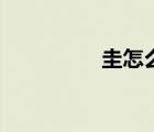 圭怎么讀寫（圭怎么讀）
