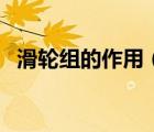 滑輪組的作用（滑輪組的工作原理是什么）