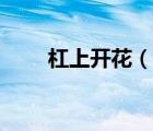 杠上開花（說一說杠上開花的簡介）