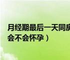 月經(jīng)期最后一天同房有懷孕的可能嗎（月經(jīng)期最后一天同房會(huì)不會(huì)懷孕）