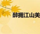 醉擁江山美男小說（醉擁江山美男）