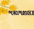 氣和汽的區(qū)別順口溜（氣和汽的區(qū)別）