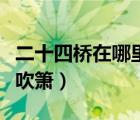 二十四橋在哪里（二十四橋明月夜玉人何處教吹簫）