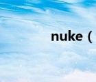 nuke（說一說nuke的簡介）
