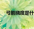 弓箭撓度是什么意思（撓度是什么意思）